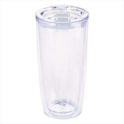 Clear with White Lid Slider